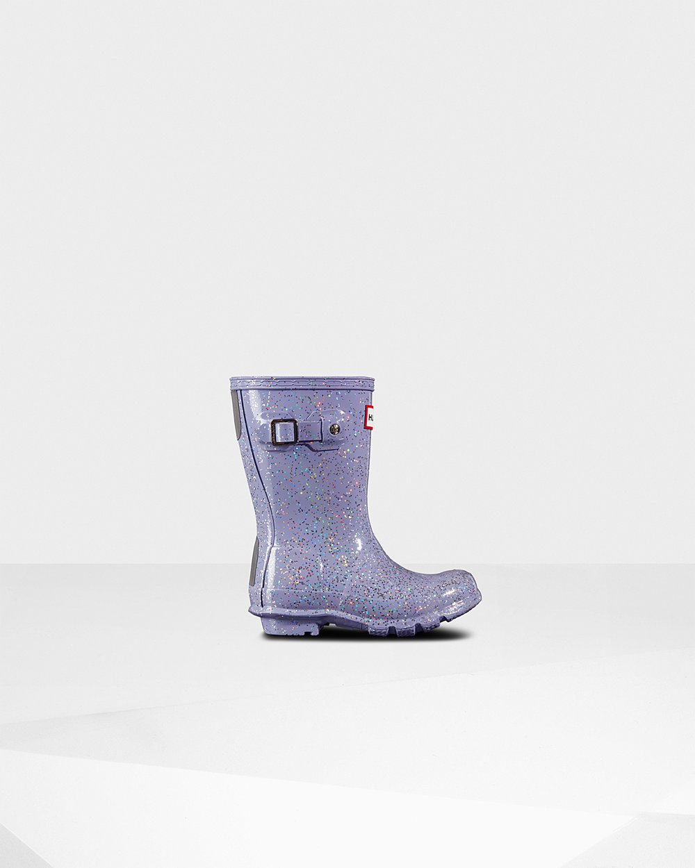 Galochas Hunter Criança Roxo - Original Little Giant Glitter - 35RCPEFQI